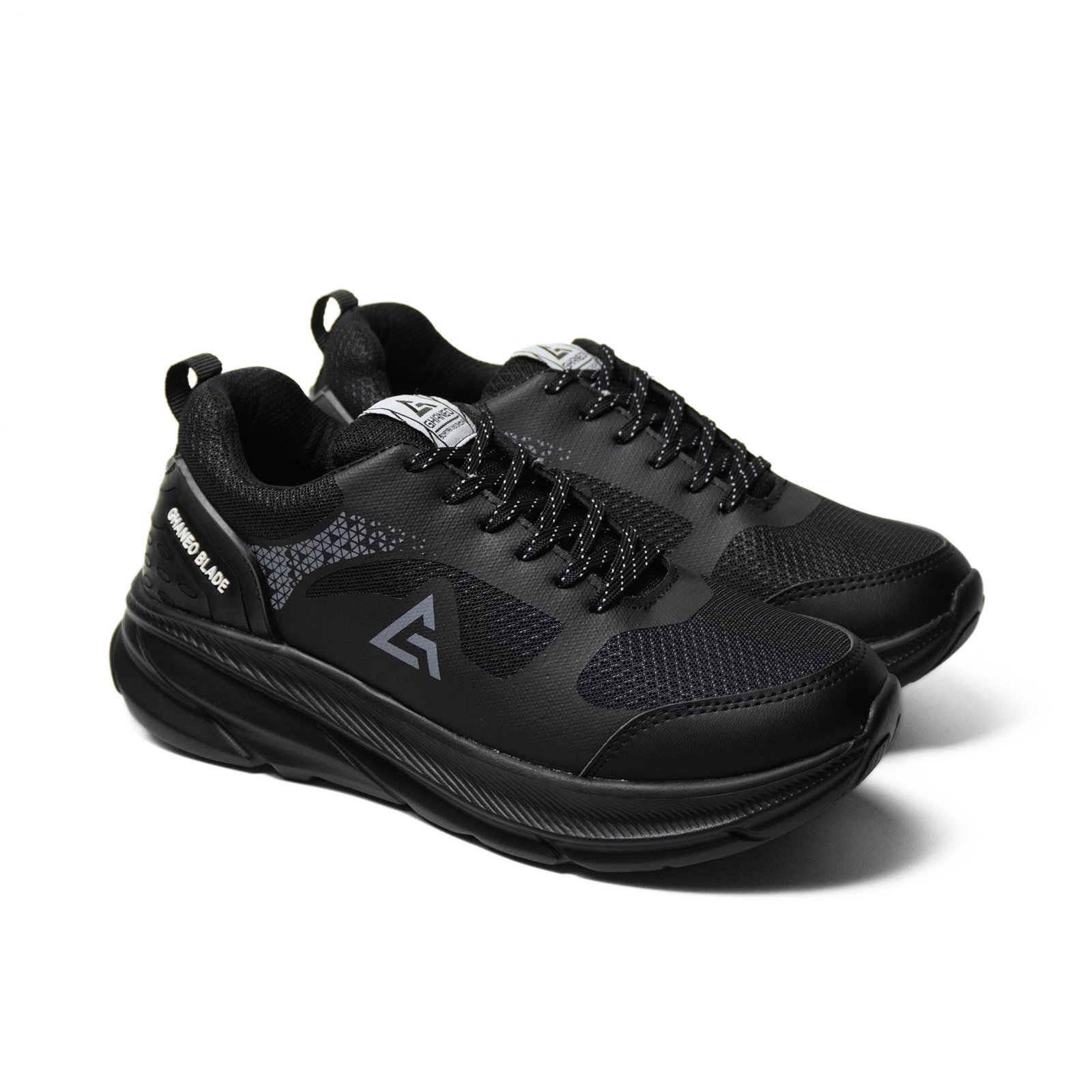 Sepatu Running Ghaneo Blade Full Black