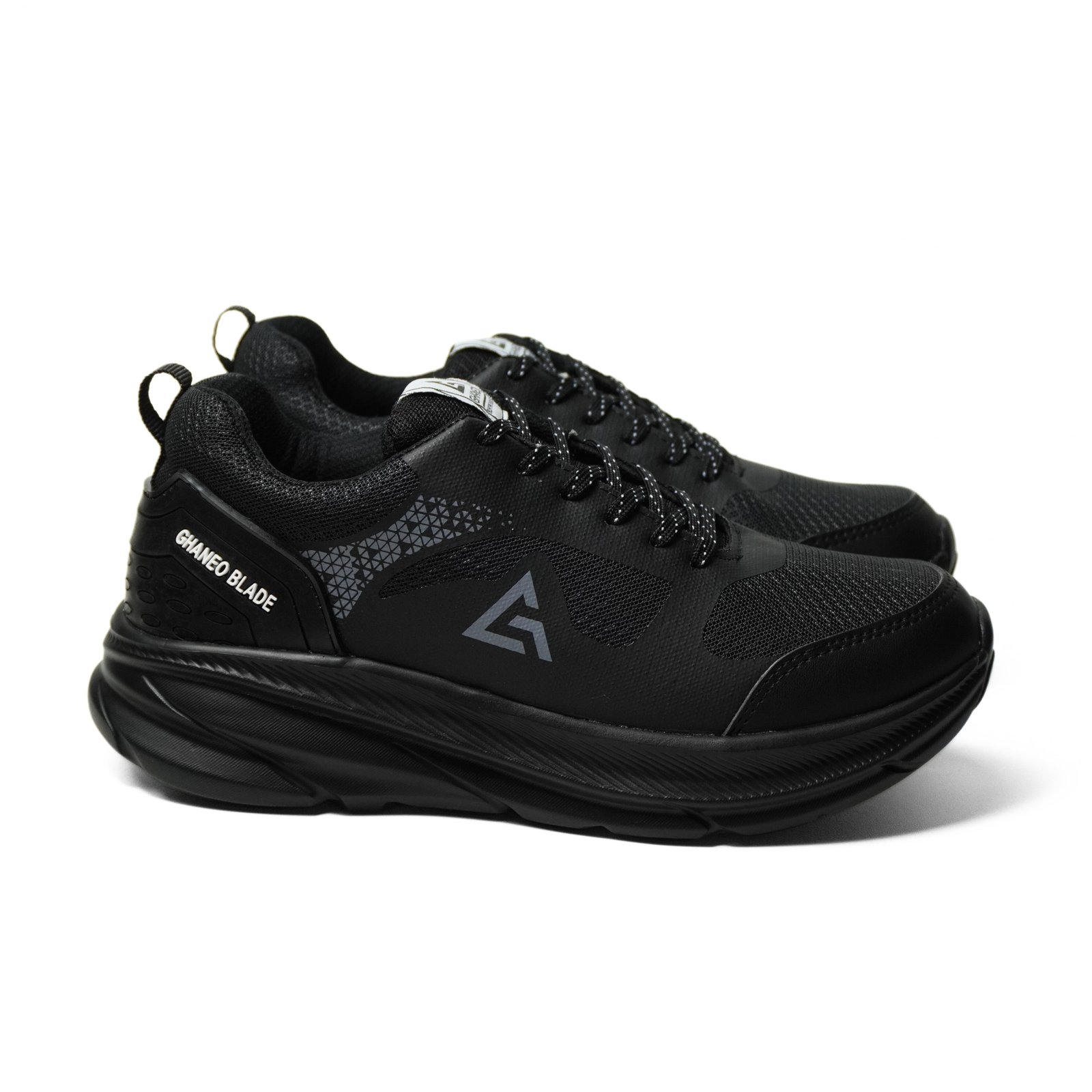 Sepatu Running Ghaneo Blade Full Black