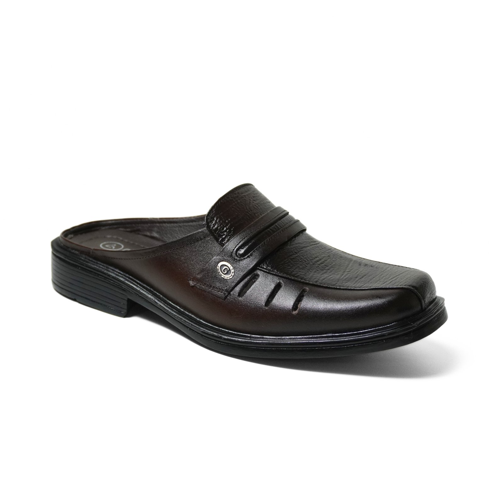Sepatu Bustong Pria Kulit Asli SK-01 Coklat