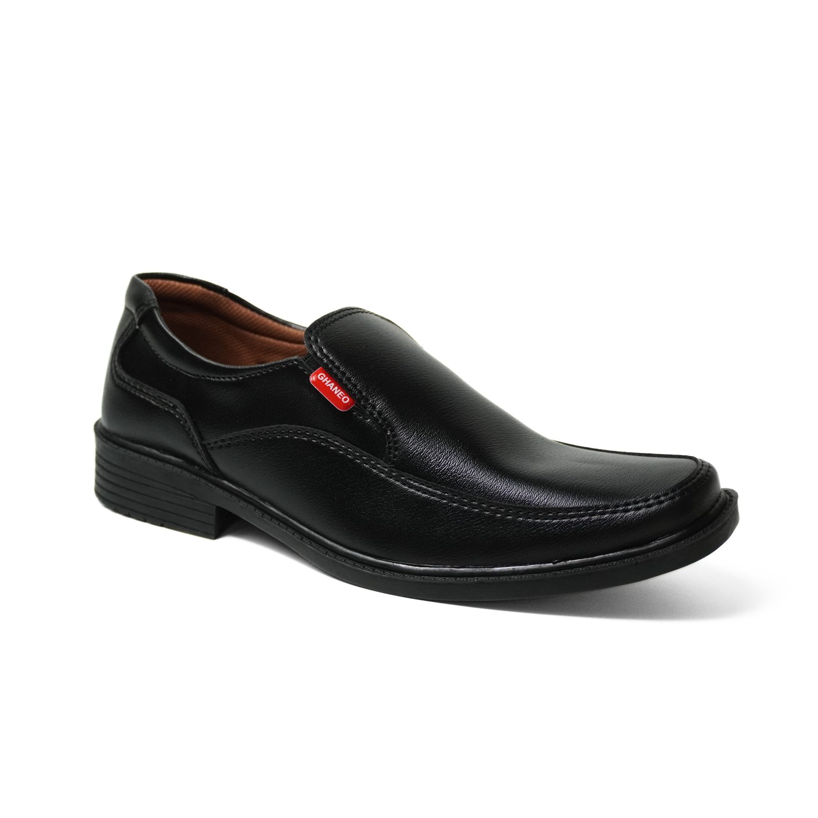Sepatu Pantofel Pria Formal P-15 Slip On - Hitam