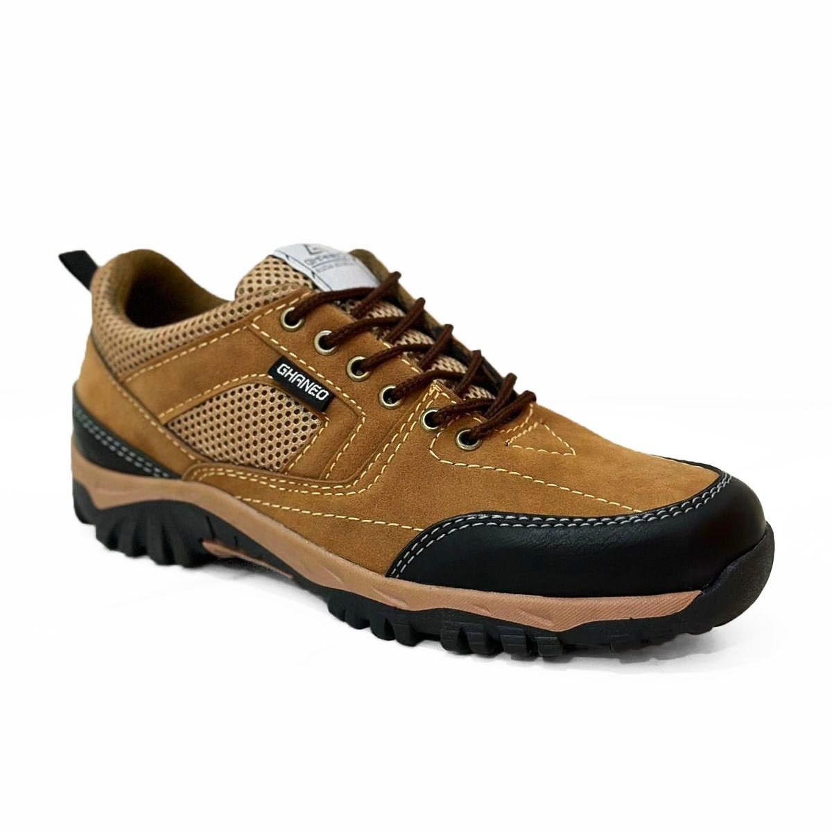 Sepatu Outdoor Pria Tracking G-21 Tan - Tan