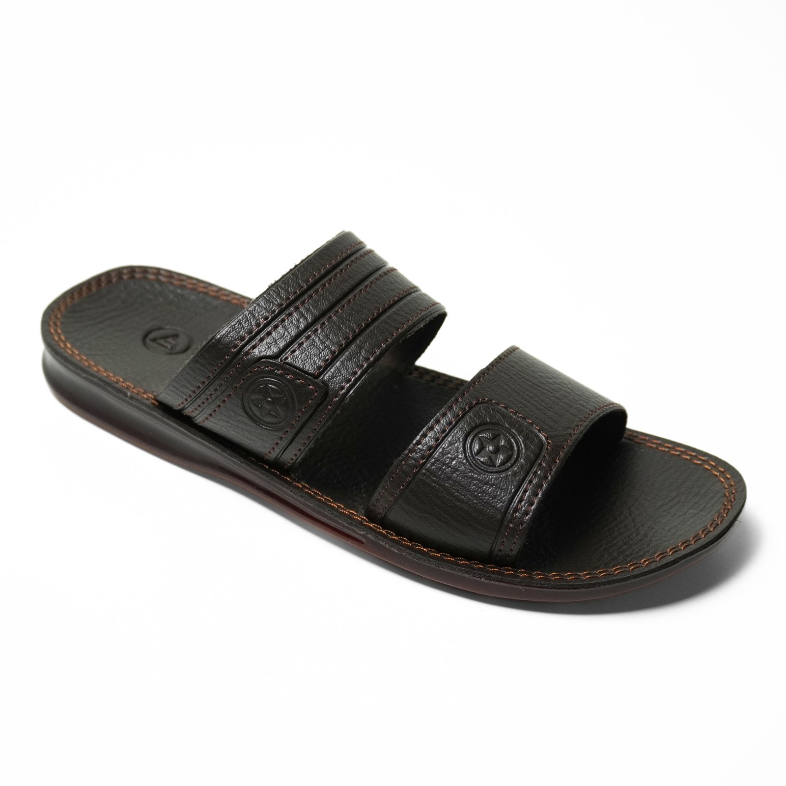 Sandal Pria Kulit SL-21 Bandua - Coklat