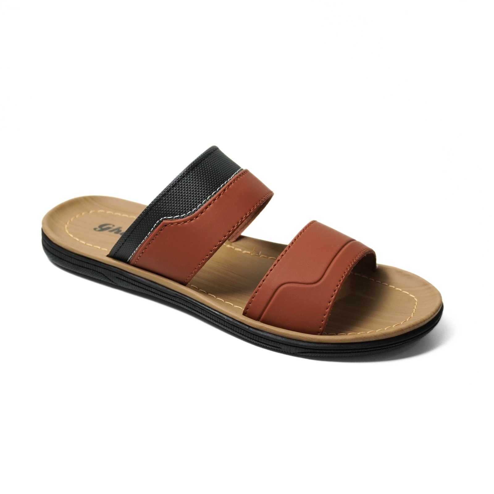 Sandal Pria Casual B-2 Bandua - Tan