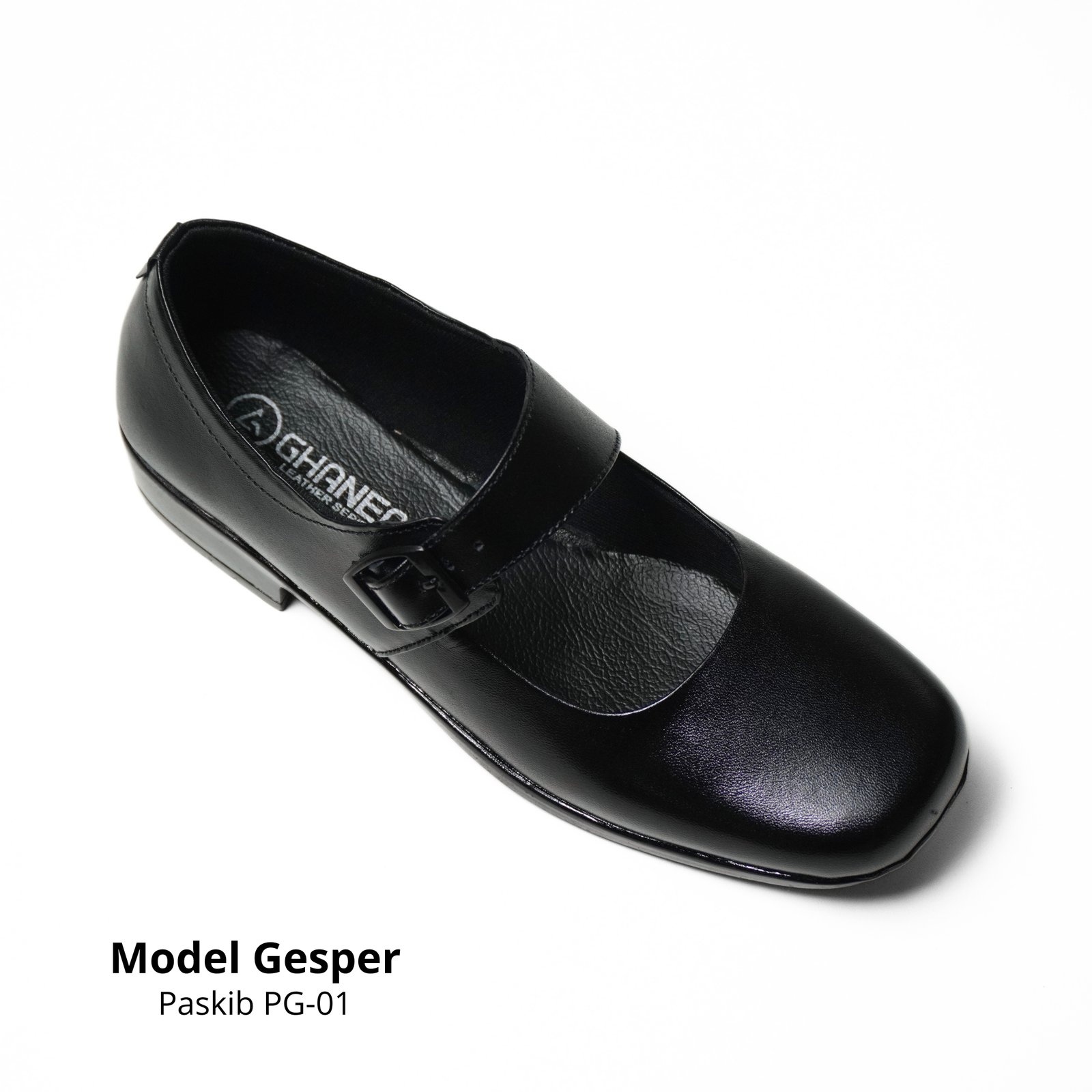 Sepatu Formal Wanita Pantofel PS-02 Paskibra - Hitam PG-01
