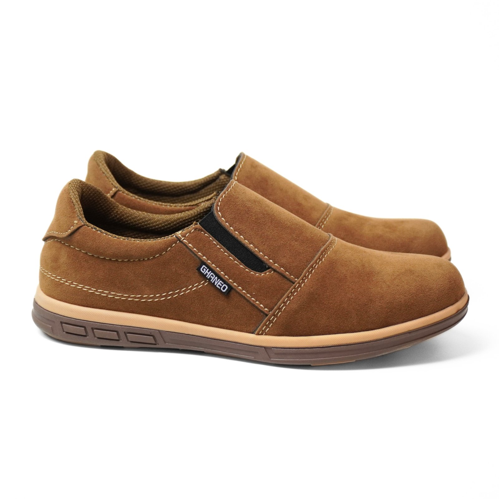 Sepatu Slip On Kulit Suede G-22 Casual
