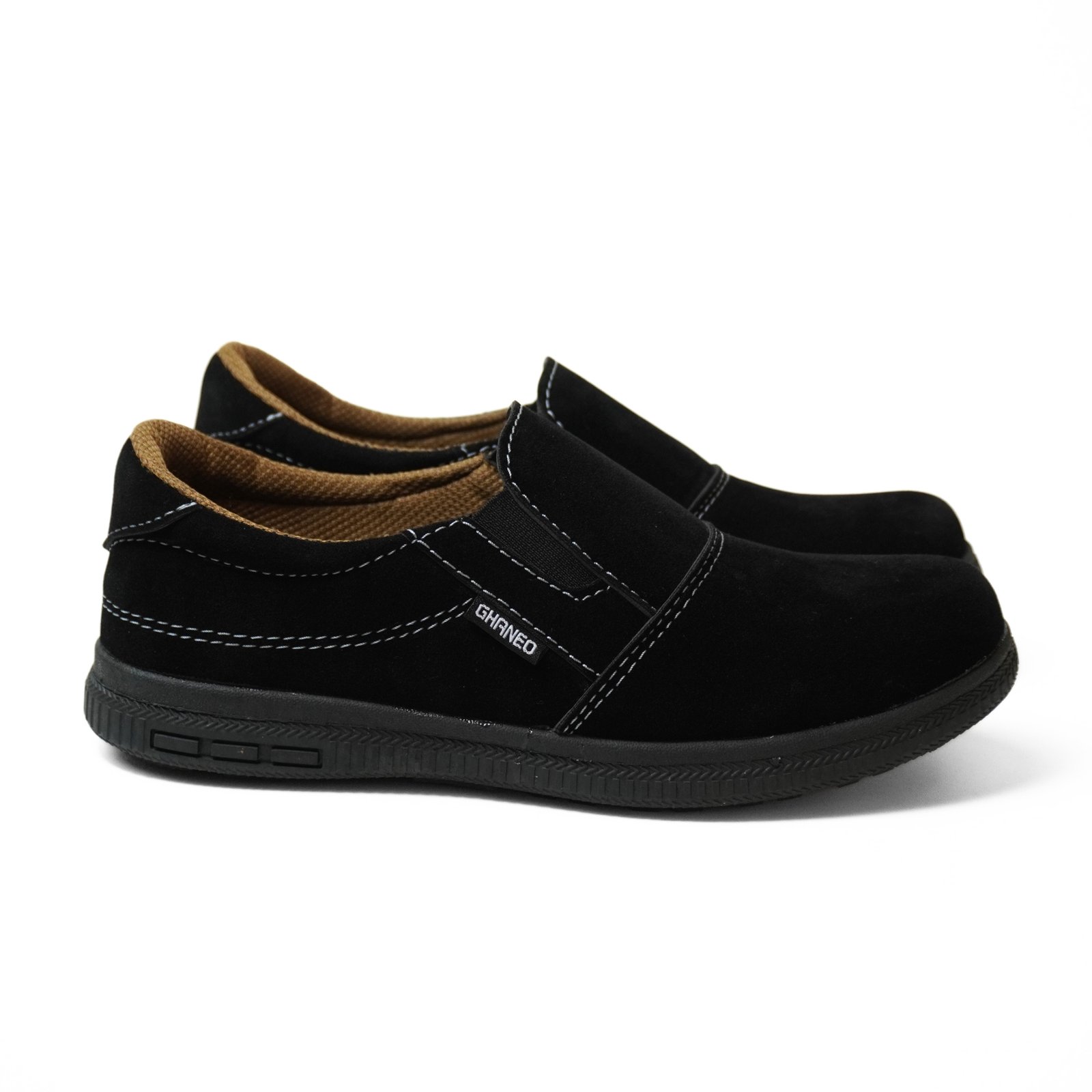 Sepatu Slip On Kulit Suede G-22 Casual